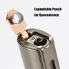 420 Carbon Steel 𝐂𝐮𝐭𝐭𝐞𝐫 and Lighter Set, Built-in 𝐏𝐮𝐧𝐜𝐡, Triple