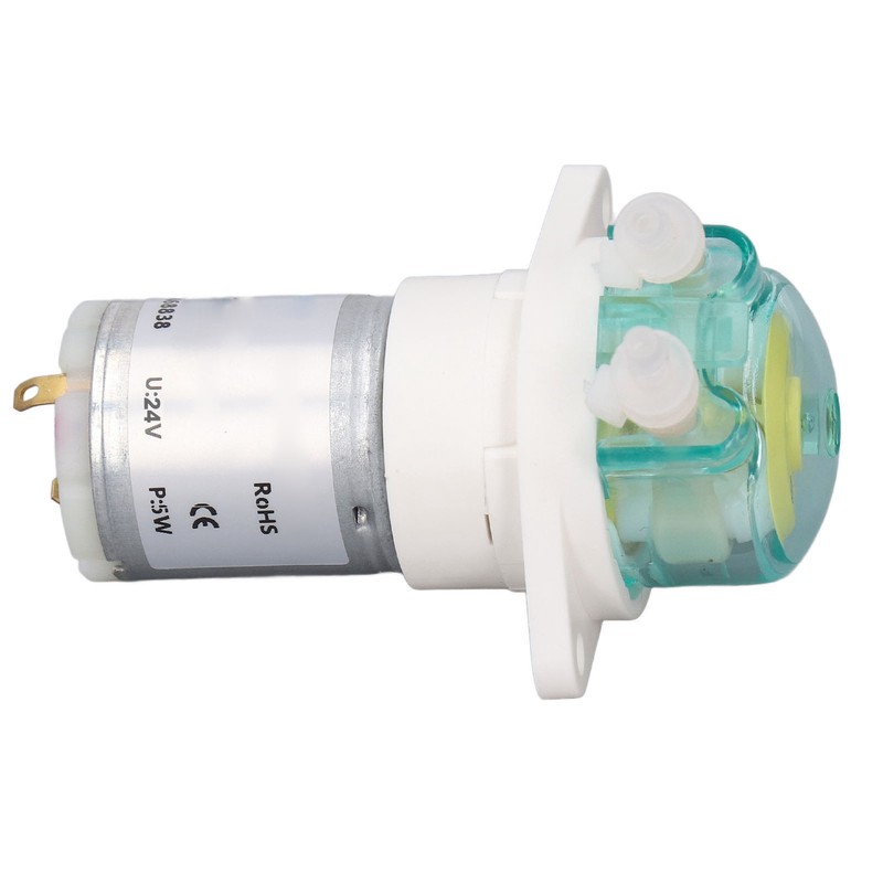 5W Small Peristaltic Pump Low Flow Gear Drive Liquid Transmission