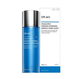 DR.WU Hyaluronic Complex Intensive Hydrating Essence Toner, 5.1 fl oz (150 ml), Hyaluronic Acid, Facial Toner, High Moisturizing Toner with Ceramide, For Dry Skin, Moisturizing, Pore Care, Aging Care (Light)