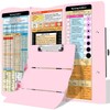 Nursing Clipboard Foldable Clipboard Medical: Edition Cheat Sheets Aluminum 3