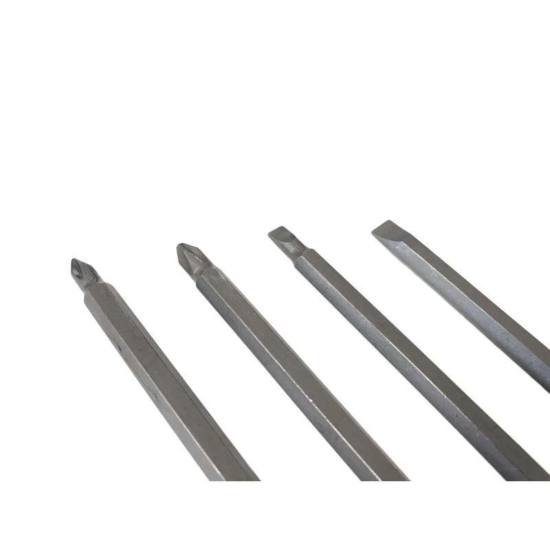 6" Extra Long Quick Change Power Drill Bits (4 Piece