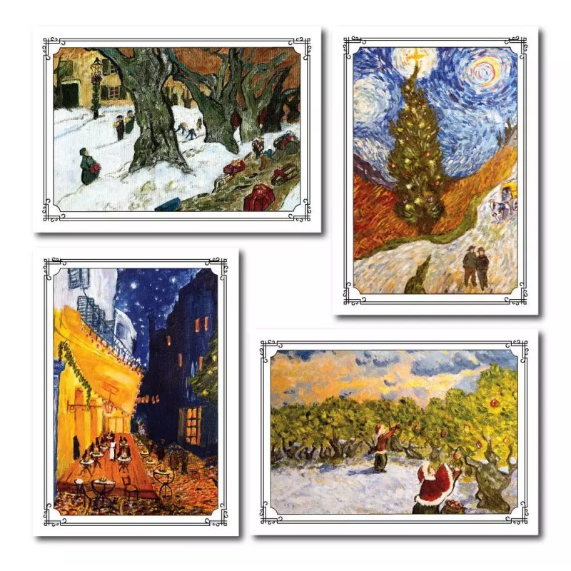 Van Gogh Gallery Beautiful Vincent van Gogh Based 12 Card