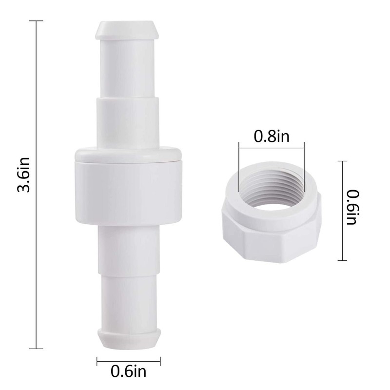 ATIE 280, 380, 180 Pool Cleaner Hose Swivel D20 and