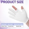 4 Pairs Cotton Moisturizing Gloves Touchscreen Touch Screen Moisturizing Gloves