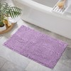 LuxUrux Bath Mat-Extra-Soft Plush Bath Shower Bathroom Rug, 1'' Chenille