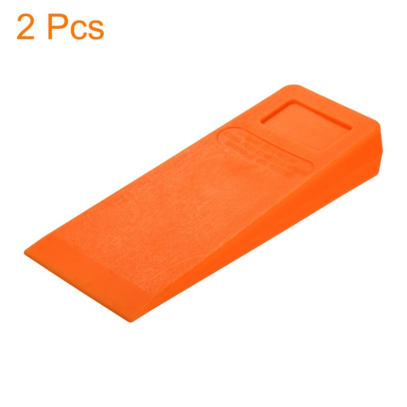 sourcing map 2Pcs Felling Wedges Tree Cutting 8" Plastic Chainsaw