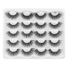 10 Pairs Y0 Series False Eyelashes, Dense, Recitals, Stage, Everyday