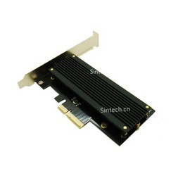 Sintech 28Pin PCI-e 4X Adapter for Sandisk SD6PQ4M SSD From 2013-2015 Macbook Pro Air A1465 A1466 A1502 A1398 SSD (Green With Heatsink)