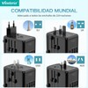 Travel Adapter Worldwide, Travel Plug Adapter Worldwide, with 3 USB
