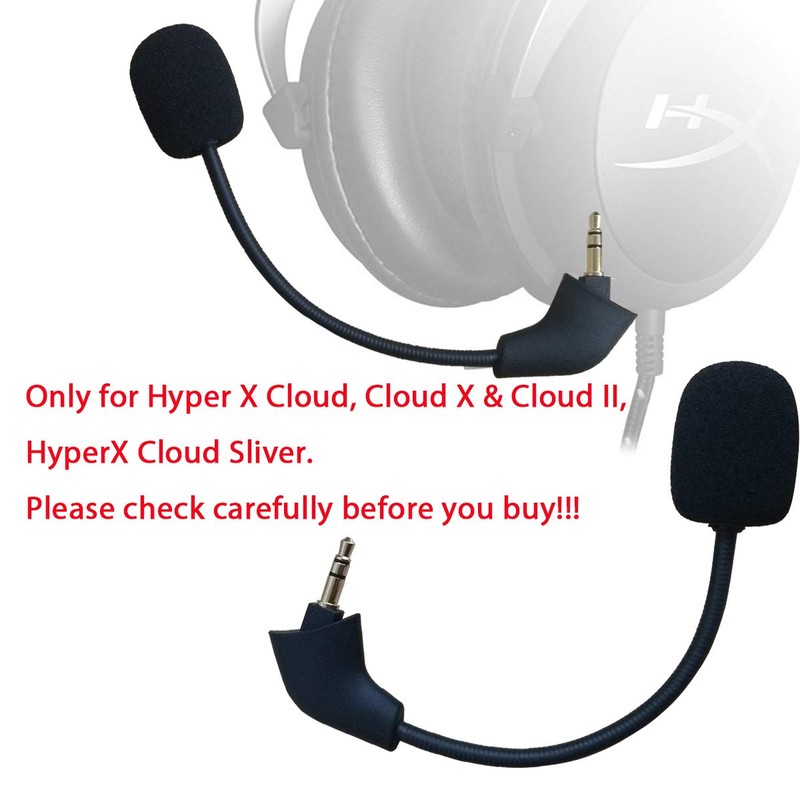Replacement 3.5mm Microphone Boom for Kingston HyperX Cloud 2 II