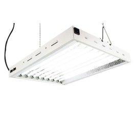 2Ft X 18In 8Lamps 200W to T5 Fluorescent Grow Lights with 6500K Sun Light Grow Lamps and 20000 Lumens & High PPFD