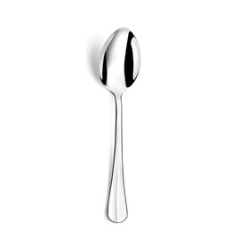 Amefa Baguette Set 12 cucchiai da tavola, in acciaio inox 18/0, spessore 2,5 mm, lunghezza 205 mm, inox_18/0_430, colore acciaio