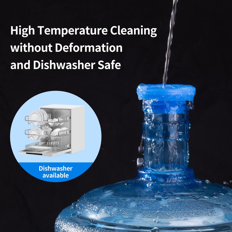 OKLGO 5 Gallon Water Jug Cap Reusable - Non-Spill 55mm