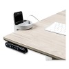 deflecto 400001 Two Sections Standing Desk Small Desk Organizer -