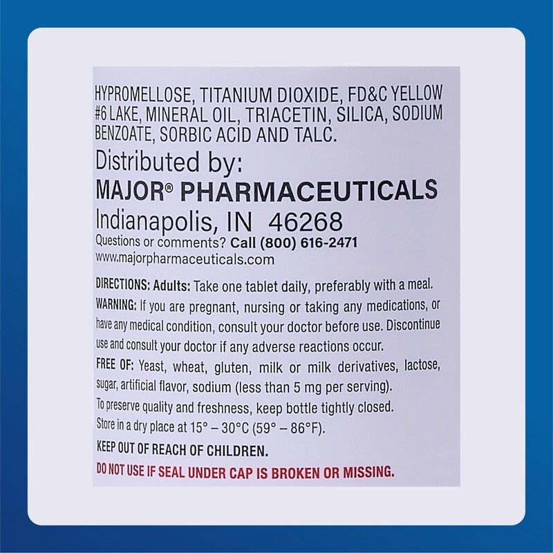 Major Stress Formula - High Potency Stress Formula Vitamins -