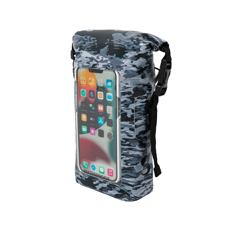 geckobrands Bolsa impermeable para teléfono con bolsa seca de 2