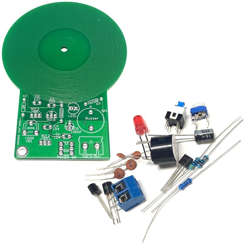CANADUINO® Metal Detector DIY Soldering kit - 60mm Detection Range
