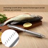 sinzau Fish Scaler, 304 Stainless Steel Professional Fish Scraper, Kitchen