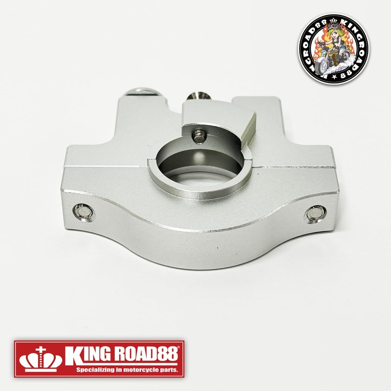 King Road 88 Throttle Holder KingRoad88 Aluminum Axle Throttle Silver