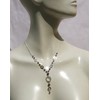 15 x Purple Amethyst Faceted 925 Silver, Necklace With Circular