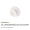 QUARKZMAN Piece Flanged Plain Bearing Plastic Bushings 10.1mm Bore x