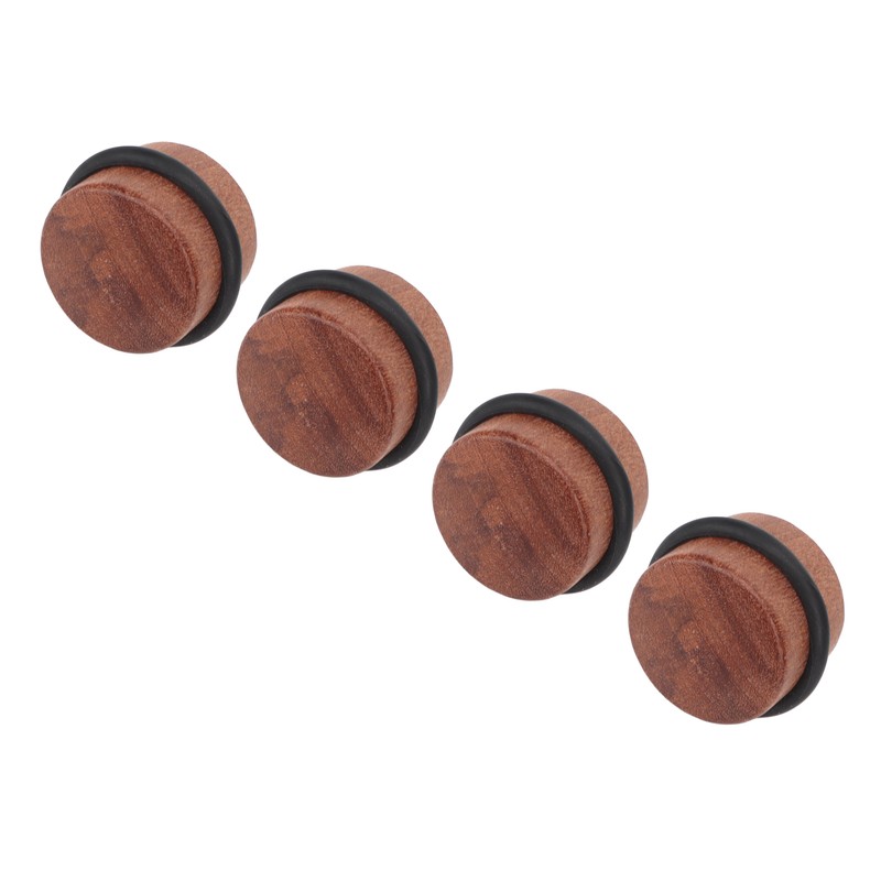 4PCS Cylindrical Door Stopper Prevent Impact Silent Punch Free Solid