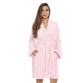 Just Love Kimono Robe Bath Robes for Women 6311-Lt. Pink-3X