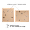 5x7 Collage Picture Frame,Fits 4 5x7 Photos,Engineered Wood-Natural Oak