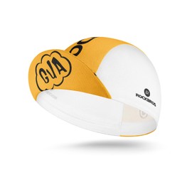 ROCKBROS Cycling Cap, Lightweight Cycling Hat with Sun Visor, Breathable Under Helmet Cap, Sun Protection Bike Hat, Cartoon Helmet Liner Hats for Men Women