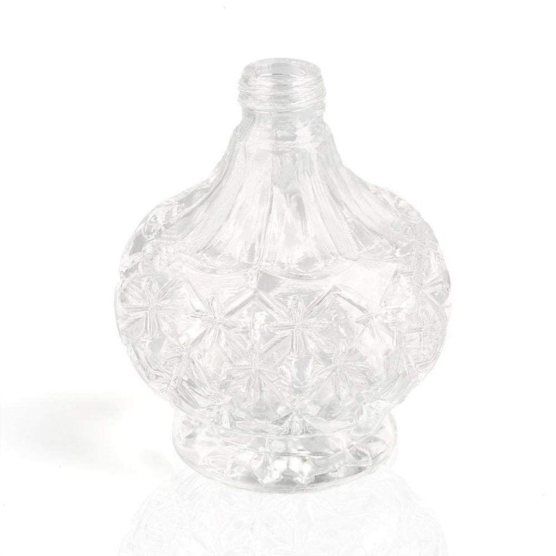 YangLand 1pcs 80ml Clear Crystal Vintage Style Perfume Bottle Long