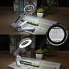 6X Rechargeable Magnifying Glass with 16 LED Light, Foldable Handheld