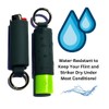 Lighter Holder for J6 BIC Lighters. Silicone case has a