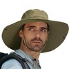 Favoreal Men's Hat, Large Size, Sun Protection, Bucket Hat, Mesh,