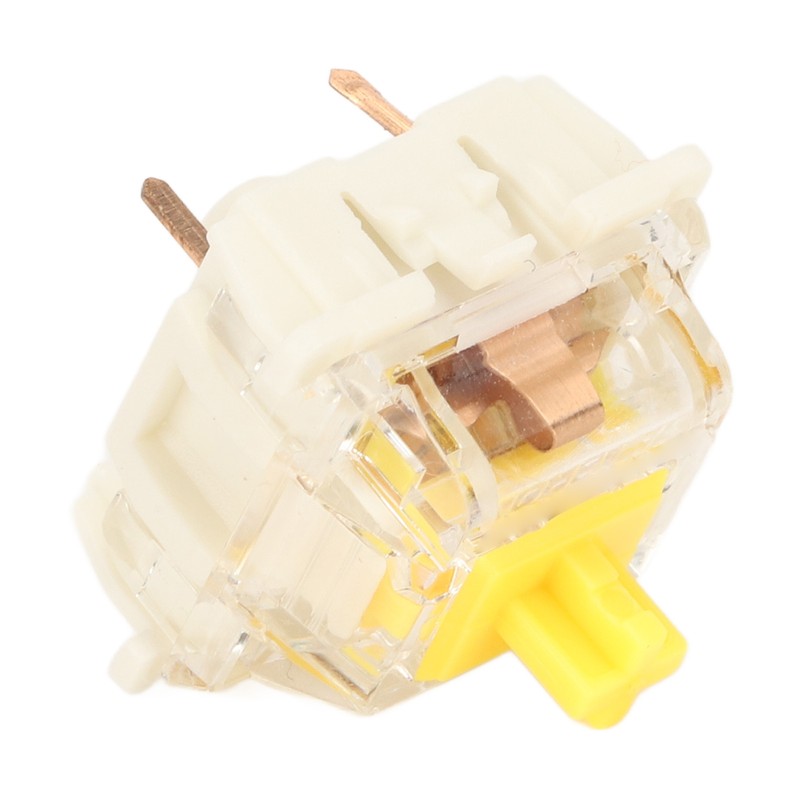 45Pcs Mechanical Keyboard Switches Waterproof Backlight Silent Linear Mechanical Key