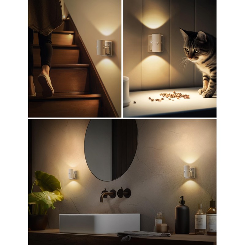 LOHAS-LED Motion Sensor Night Light Plug in, Motion Activated Night