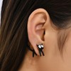 Cat Earrings for Women Animal Bite Earrings Cat Stud Earrings