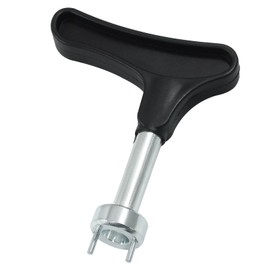 Zorfeter Golf Shoe Spikes Wrench, Zinc Alloy Professional Golf Spike Removal Tool, Universal Spike Shoes Replacement Tool, Adjustment Golf Spike Tool for Spike Shoes