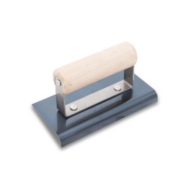 MARSHALLTOWN QLT Blue Steel Hand Edgers, Wood Handle Material, 152mm Length, 76mm Width, 10mm Radius, 13mm Lip, CE552B