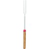 infactory Barbecue Fork: Telescopic Barbecue Skewer & Fork with Wooden
