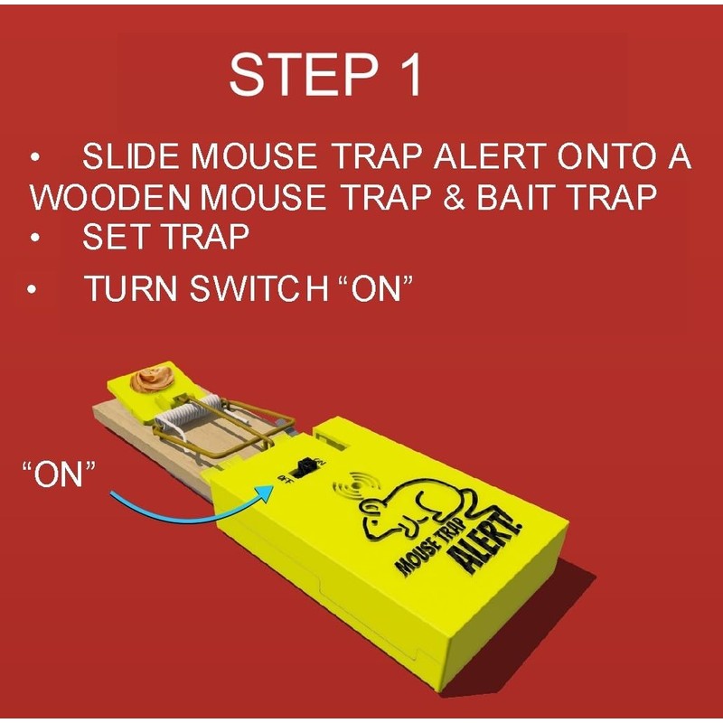 Mouse Trap Alert - No more unpleasant smells in your