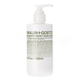 Malin + Goetz Jabón de Manos y Cuerpo de Bergamota - Jabón Corporal Purificante e Hidratante con Bergamota - Gel de Ducha Espumoso - 250 ml