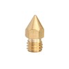 ExcLent 5pcs 1.75 mm/0.1 mm Copper Mk8 Thread Extruder Nozzle