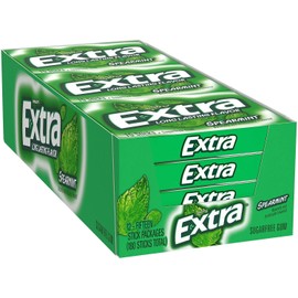 Extra Sugar Free Chewing Gum 15 Count Refreshing Flavor for Sharing