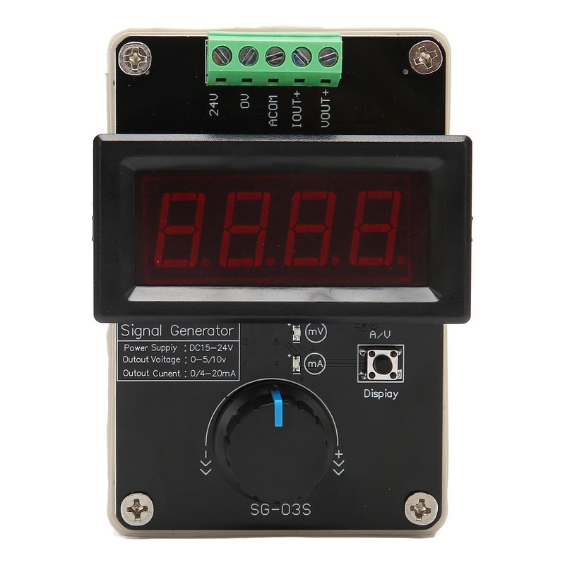 Yoidesu Generador de Señal Dual, Simulador Analógico de Corriente de
