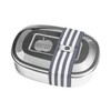 Brotzeit Duo Lunch Box with Stainless Steel Dividers 100% BPA