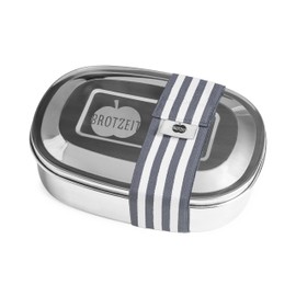 Brotzeit Duo Lunch Box with Stainless Steel Dividers 100% BPA Free