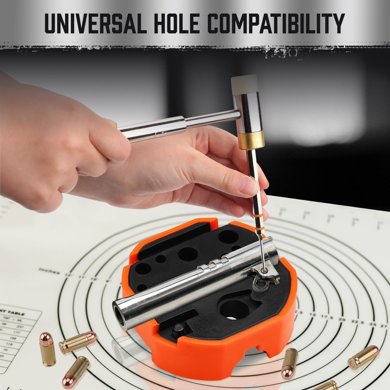 HORUSDY 23-Piece Punch Set Roll Pin Punch Set and Hammer