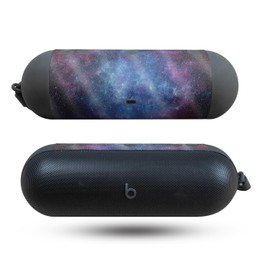 Glossy Glitter Speaker Skin Compatible with Beats Pill (2024) - Nebula - Premium 3M Vinyl Protective Wrap Decal Cover - Easy to Apply | Crafted in The USA by MightySkins