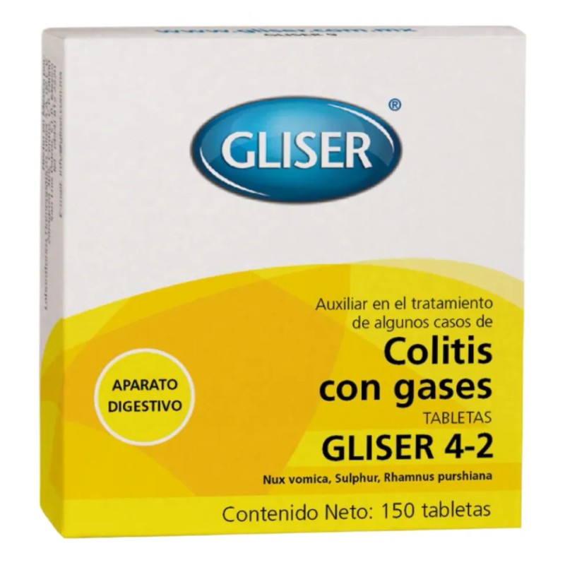 Gliser 4-2 Colitis Con Gases (3 Piezas)