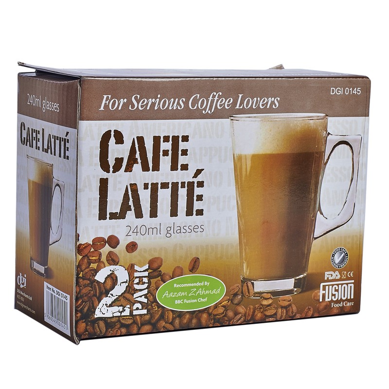 55201 Pasabahce Vela tea glass with handle 250 ml, Pack